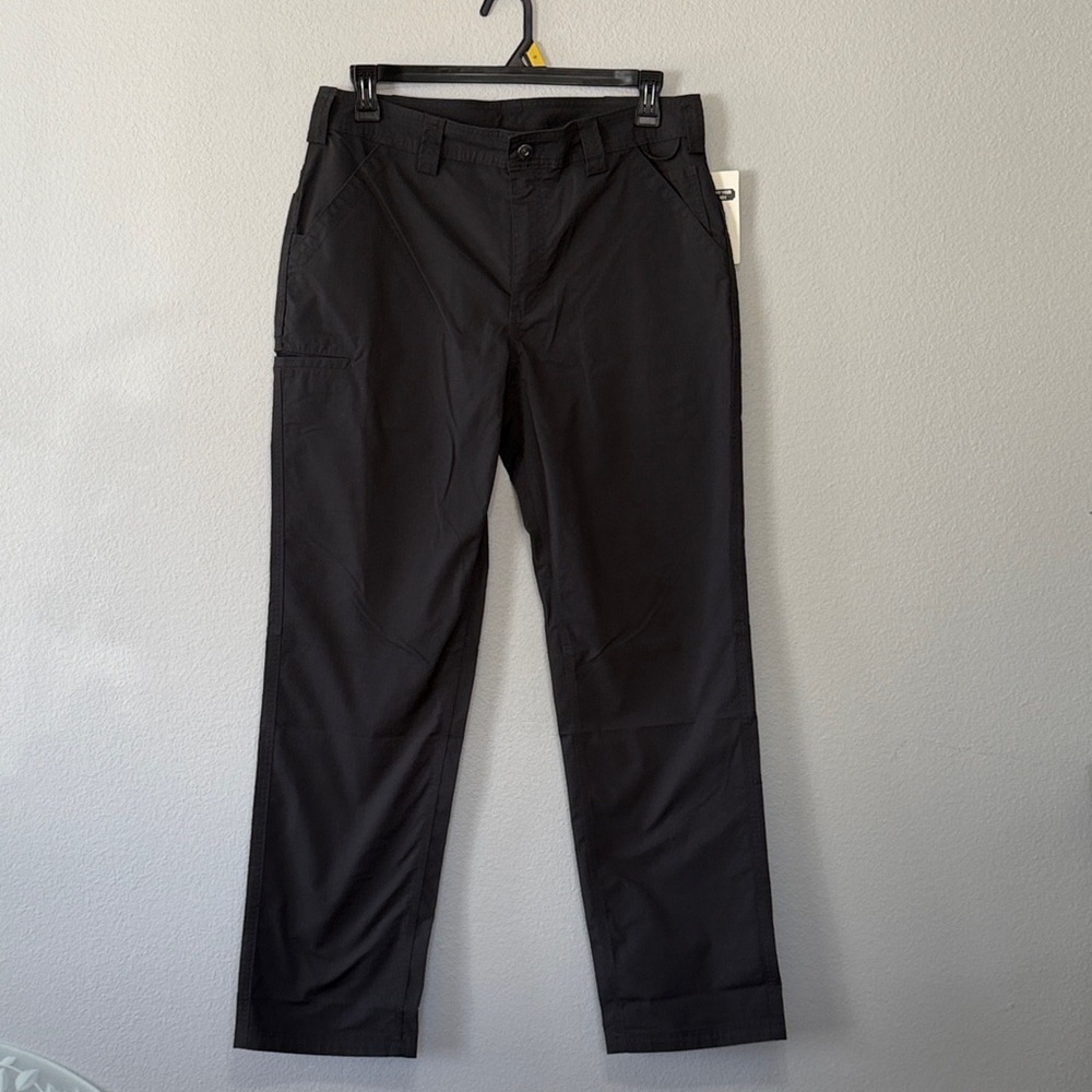 Duluth Trading Co Men's Versatile Dark Gray Standard Fit Work Pants 34 X 34 New‎